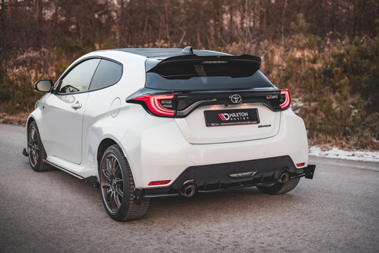 Heckansatz Diffusor + Flaps V.2 passend für Toyota GR Yaris Mk4 Carbon Look