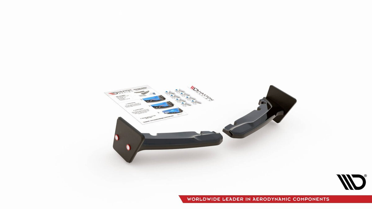 Heckansatz Diffusor + Flaps V.2 passend für Toyota GR Yaris Mk4 Carbon Look