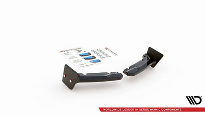 Heckansatz Diffusor + Flaps V.2 passend für Toyota GR Yaris Mk4 Carbon Look