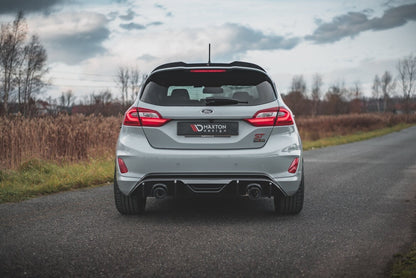 Heckansatz Diffusor + Milltek Sport Auspuffverlängerung passend für Ford Fiesta ST Mk8 + GPF System