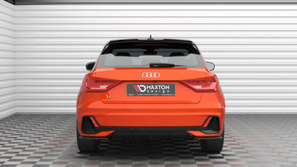 Heckansatz Diffusor passend für Audi A1 S-Line GB schwarz Hochglanz