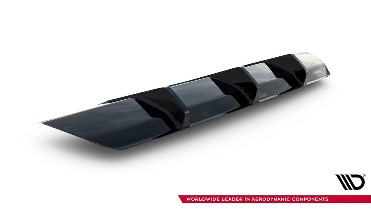 Heckansatz Diffusor passend für Audi A1 S-Line GB schwarz Hochglanz