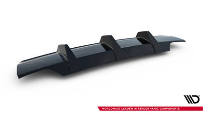Heckansatz Diffusor passend für Audi A1 S-Line GB schwarz Hochglanz