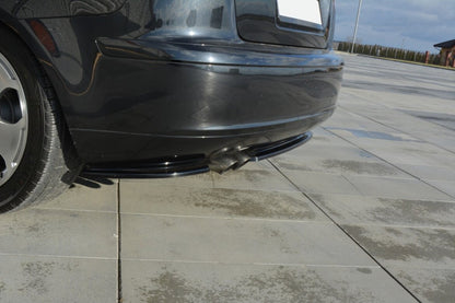 Heckansatz Diffusor passend für Audi A3 Sportback 8P / 8P FL schwarz Hochglanz