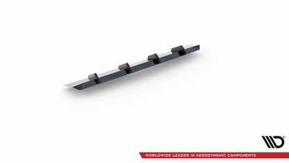 Heckansatz Diffusor passend für Audi A5 S-Line F5 Coupe / Sportback schwarz Hochglanz