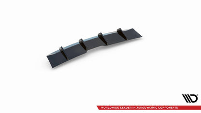 Heckansatz Diffusor passend für Audi A5 S-Line F5 Coupe / Sportback schwarz Hochglanz