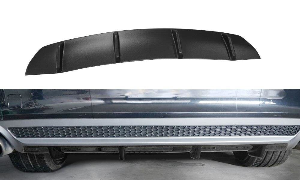 Heckansatz Diffusor passend für Audi A7 Mk1 S-Line Carbon Look