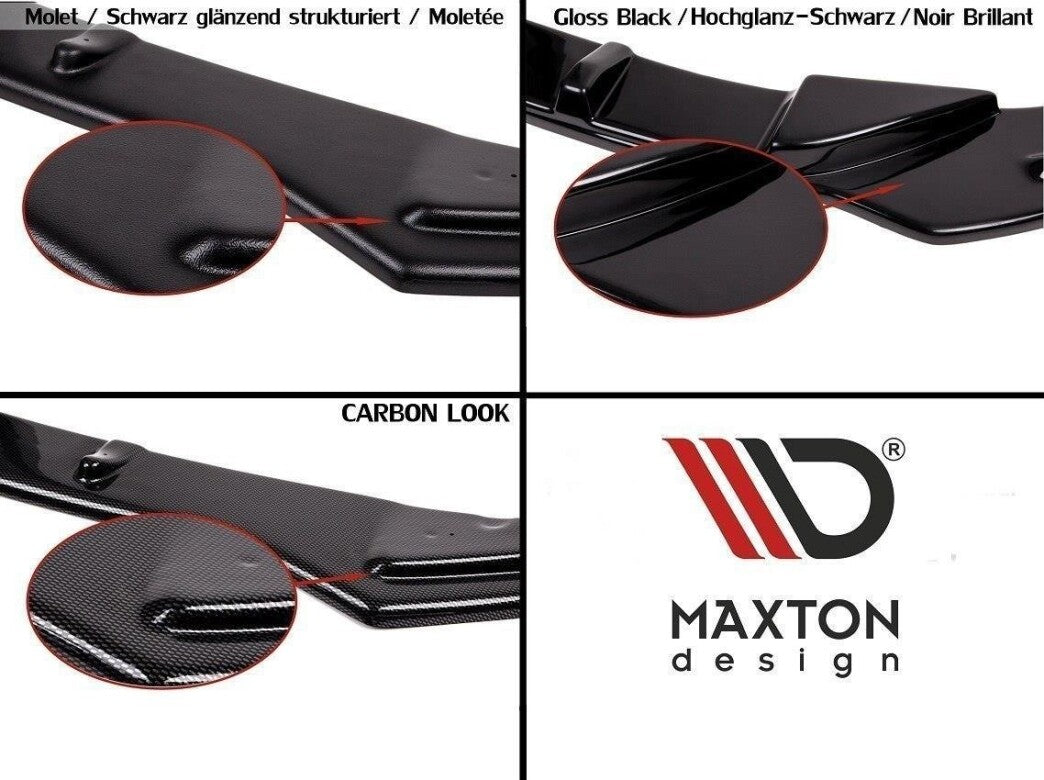 Heckansatz Diffusor passend für Audi A7 Mk1 S-Line Carbon Look