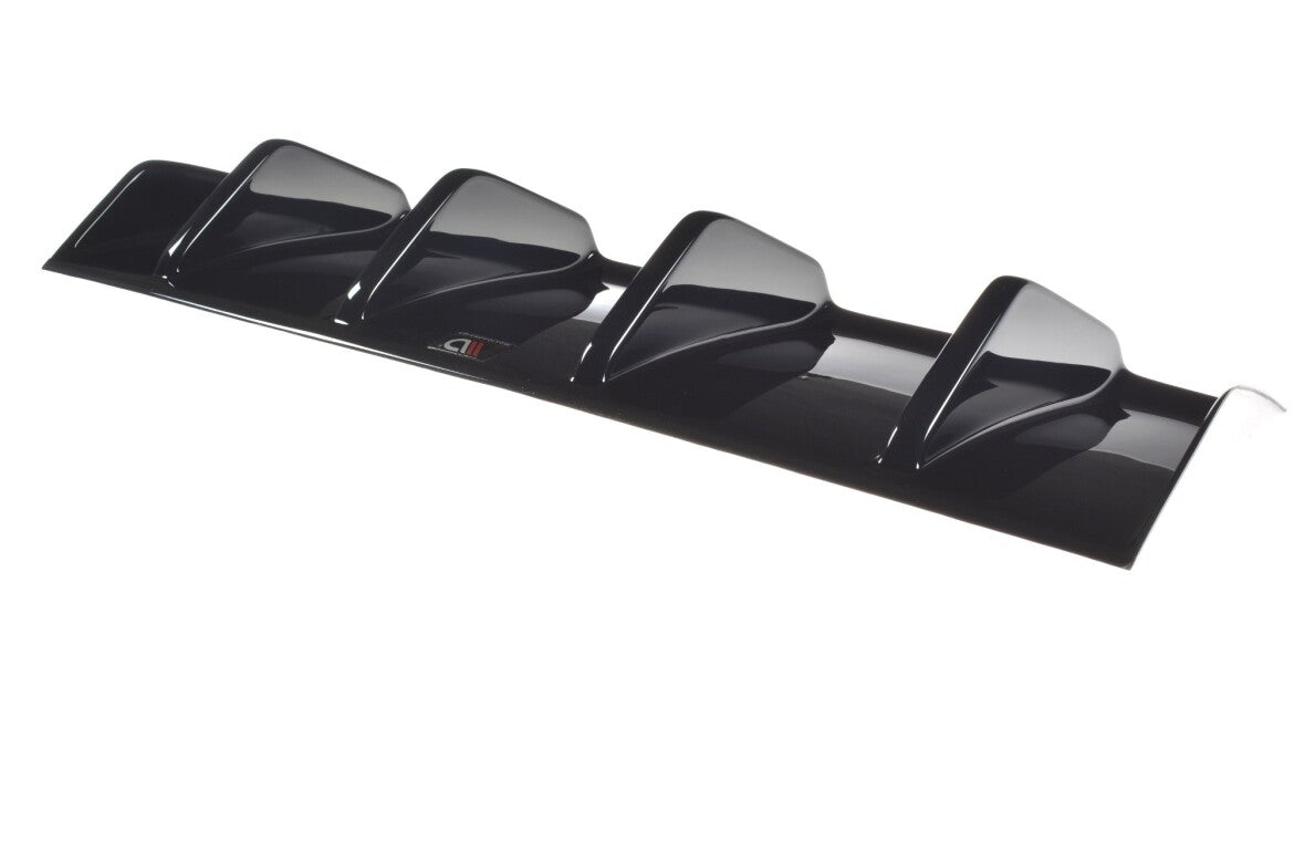 Heckansatz Diffusor passend für Audi RS3 8V FL Limousine schwarz Hochglanz
