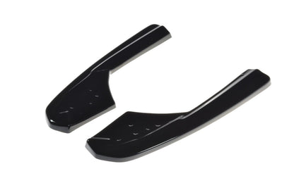 Heckansatz Diffusor passend für Audi RS3 8V FL Limousine schwarz Hochglanz