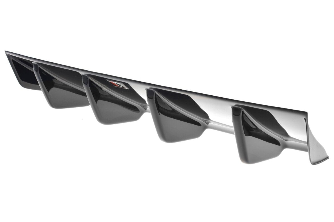 Heckansatz Diffusor passend für Audi RS3 8V FL Limousine schwarz Hochglanz