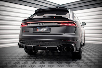 Heckansatz Diffusor passend für Audi RSQ8 Mk1 schwarz Hochglanz
