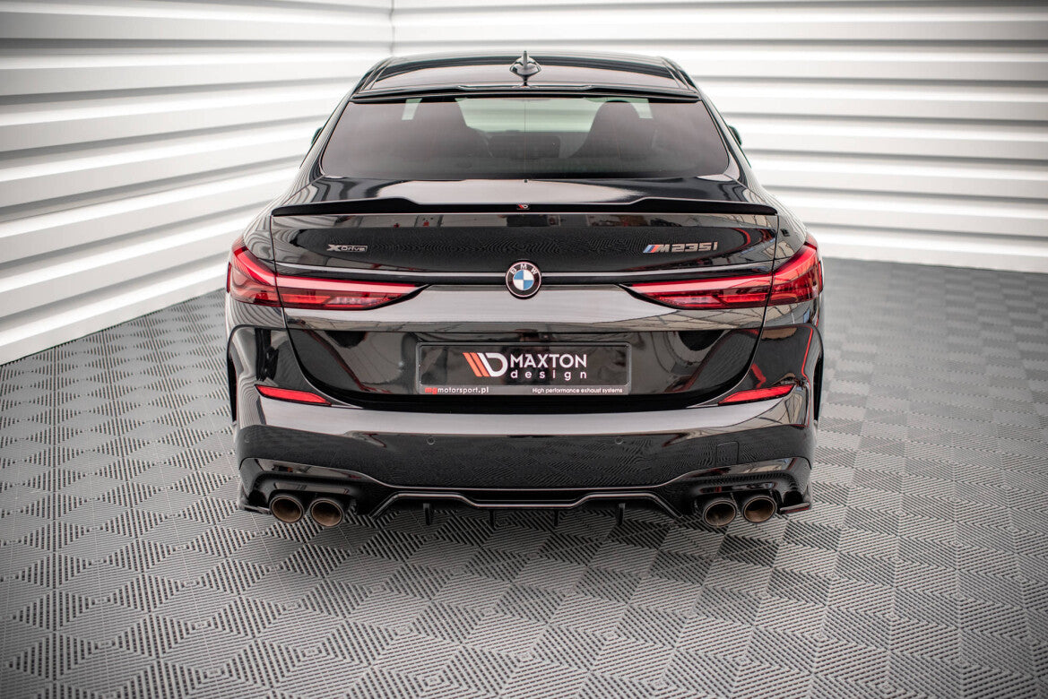 Heckansatz Diffusor passend für BMW M235i Gran Coupe F44 schwarz Hochglanz