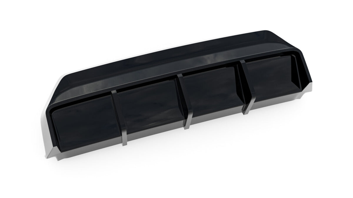 Heckansatz Diffusor passend für BMW M240i Coupe G42 schwarz Hochglanz