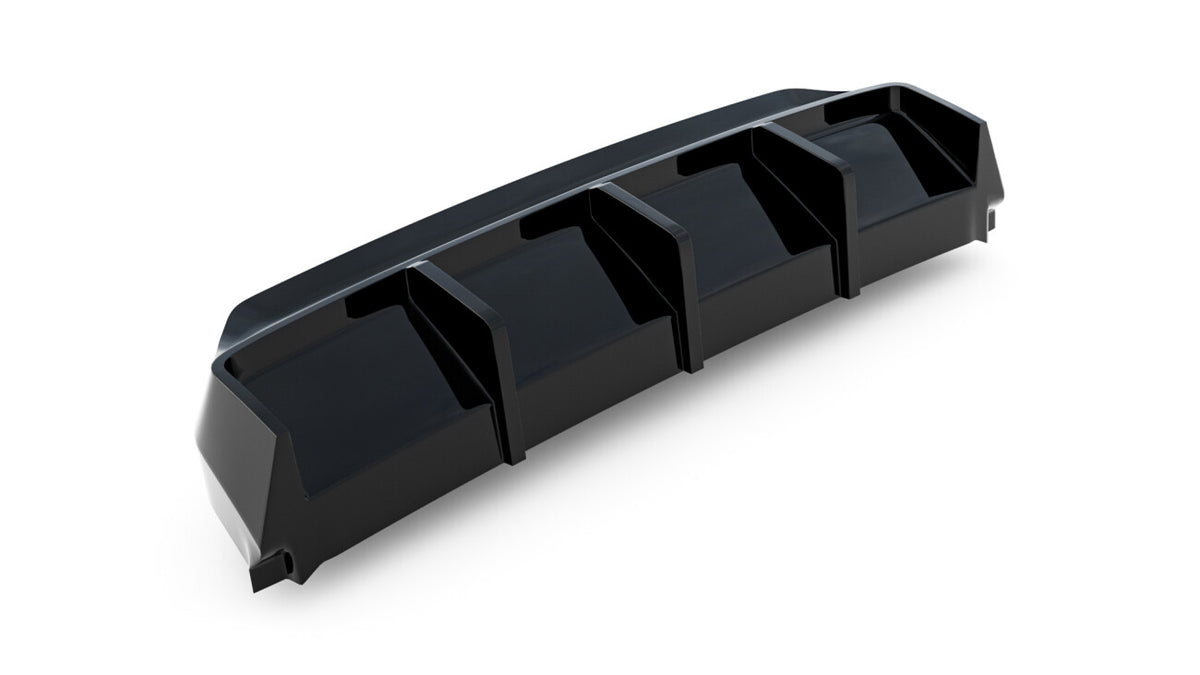 Heckansatz Diffusor passend für BMW M240i Coupe G42 schwarz Hochglanz