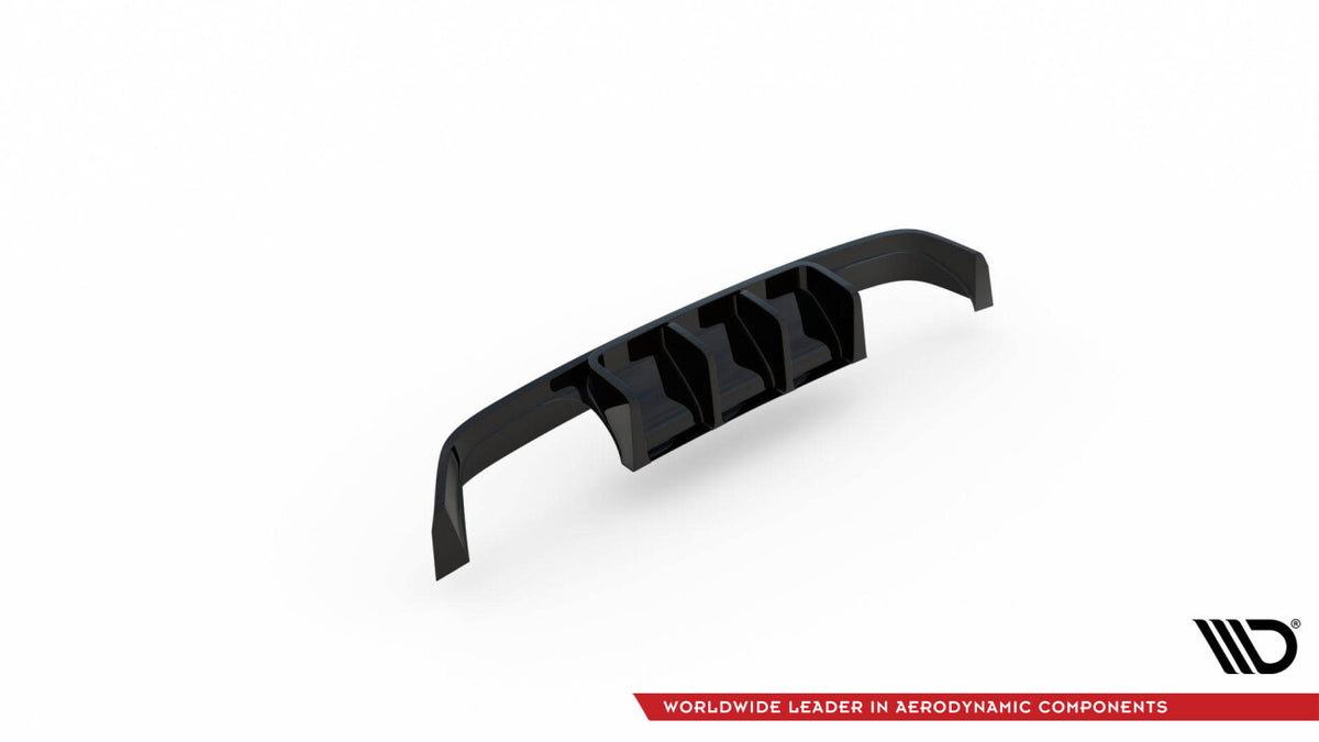 Heckansatz Diffusor passend für BMW M4 F82 schwarz Hochglanz