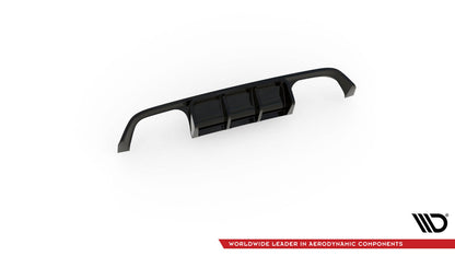 Heckansatz Diffusor passend für BMW M4 F82 schwarz Hochglanz