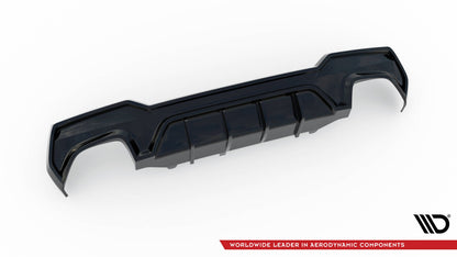 Heckansatz Diffusor passend für BMW M440i / M440d G22 / G23 / G22 FL / G23 FL schwarz Hochglanz