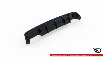 Heckansatz Diffusor passend für BMW M5 / 5 M-Paket E39 schwarz Hochglanz