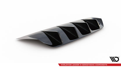 Heckansatz Diffusor passend für BMW M6 Gran Coupe / Coupe / Cabriolet F06 / F13 / F12 schwarz Hochglanz