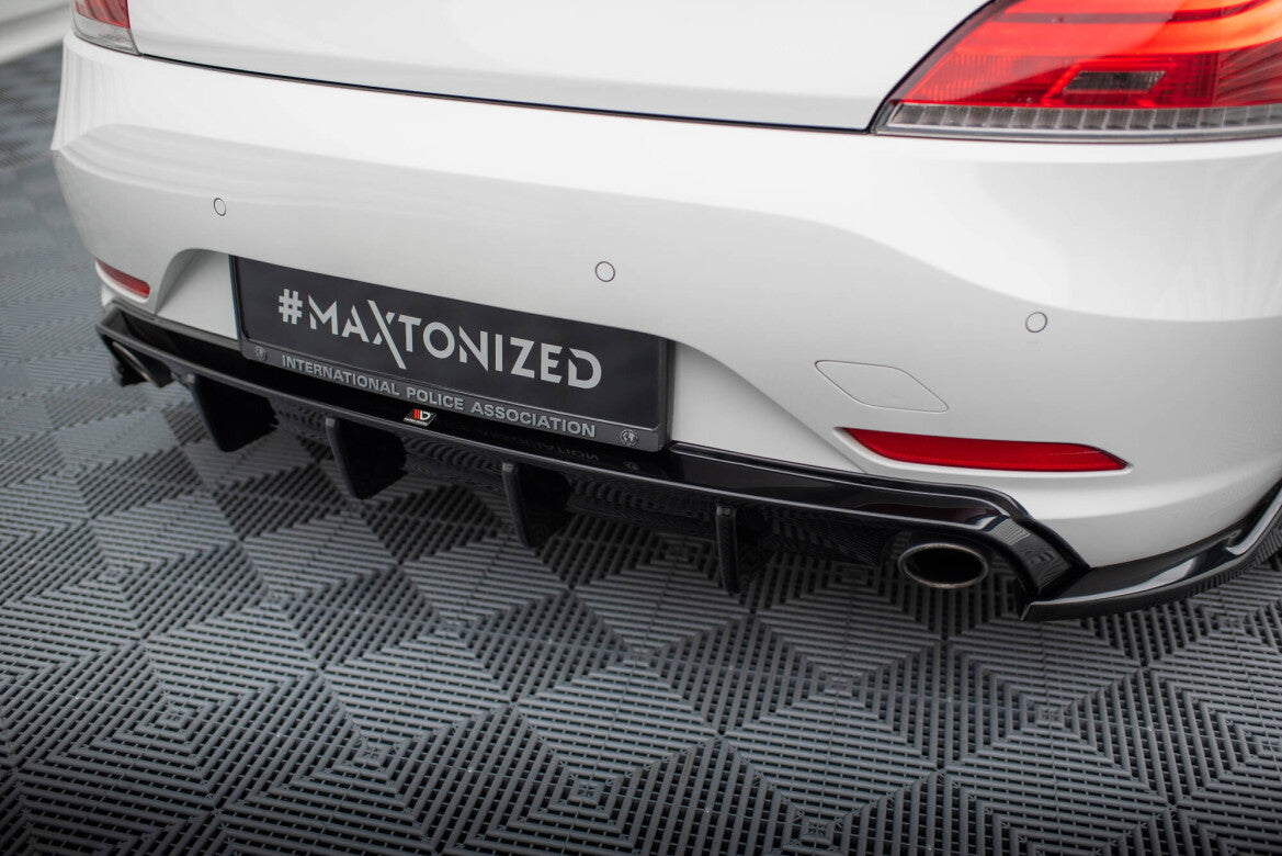 Heckansatz Diffusor passend für BMW Z4 E89 schwarz Hochglanz