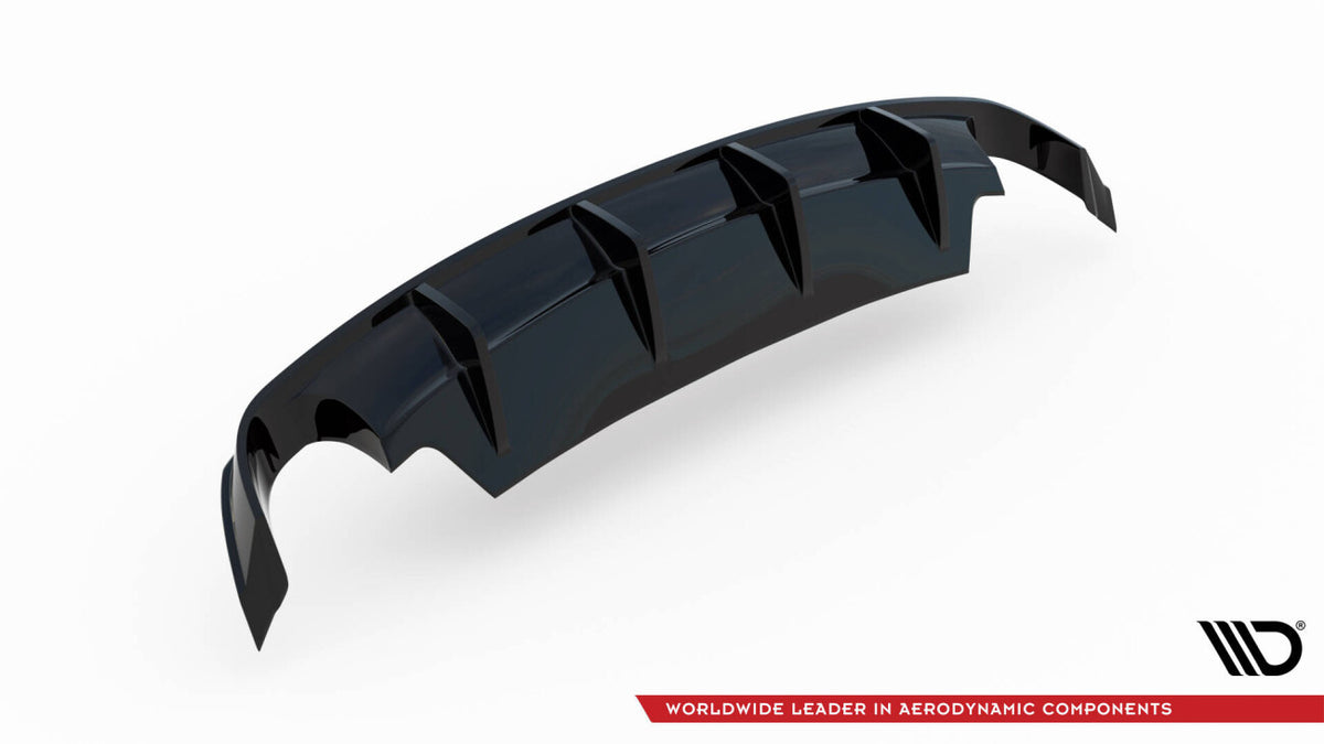 Heckansatz Diffusor passend für BMW Z4 E89 schwarz Hochglanz