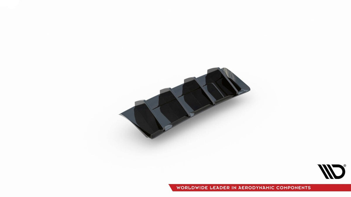 Heckansatz Diffusor passend für CUPRA Ateca Mk1 / Mk1 FL schwarz Hochglanz
