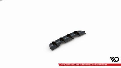 Heckansatz Diffusor passend für Ford Escape Mk3 schwarz Hochglanz