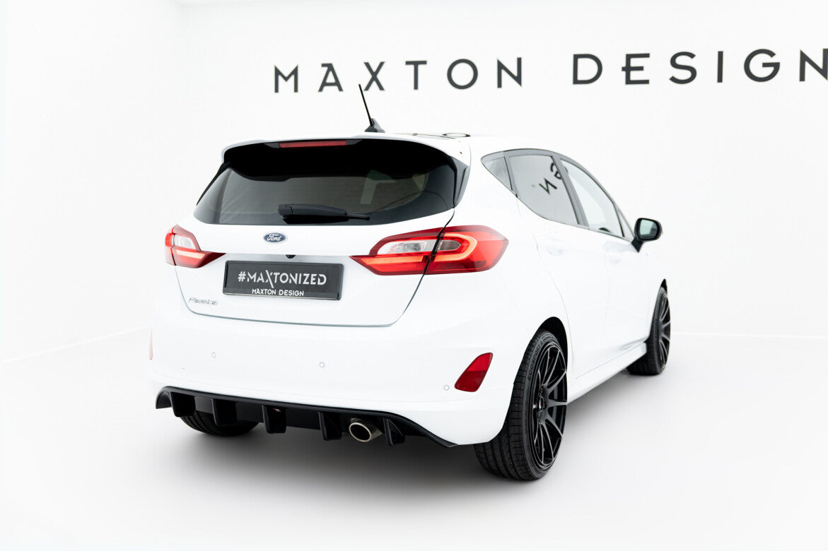 Heckansatz Diffusor passend für Ford Fiesta Mk8 ST-Line schwarz Hochglanz