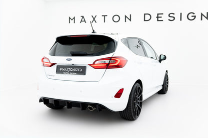 Heckansatz Diffusor passend für Ford Fiesta Mk8 ST-Line schwarz Hochglanz