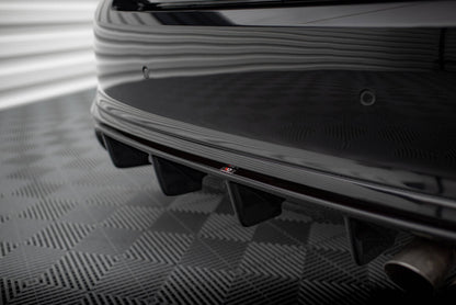 Heckansatz Diffusor passend für Ford Fiesta Mk8 ST schwarz Hochglanz