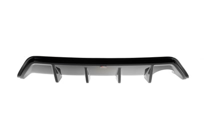 Heckansatz Diffusor passend für Ford Fiesta ST Mk6 schwarz Hochglanz