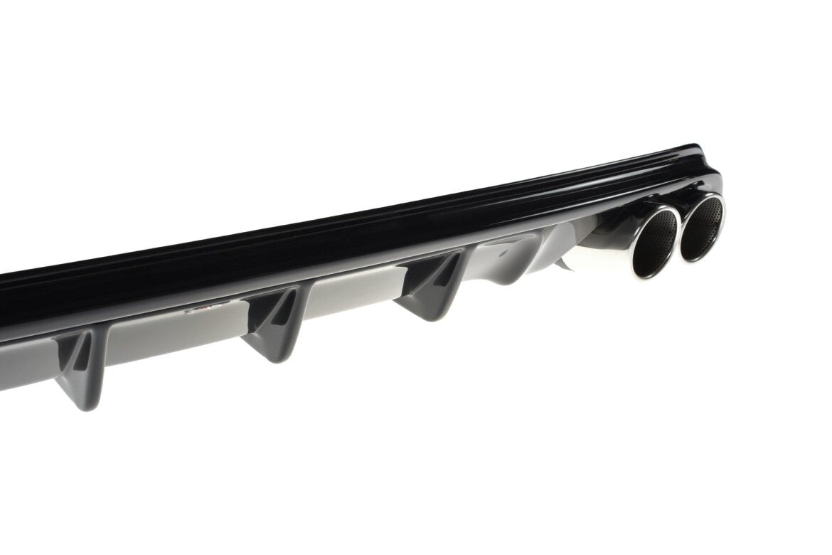 Heckansatz Diffusor passend für Ford Focus Hatchabck ST-Line schwarz Hochglanz