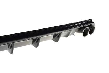 Heckansatz Diffusor passend für Ford Focus Hatchabck ST-Line schwarz Hochglanz