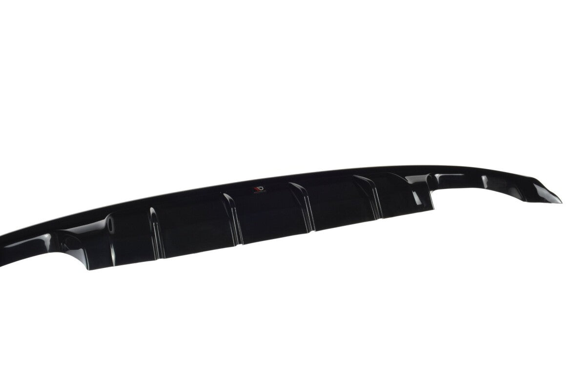Heckansatz Diffusor passend für Ford Focus Hatchabck ST-Line schwarz Hochglanz