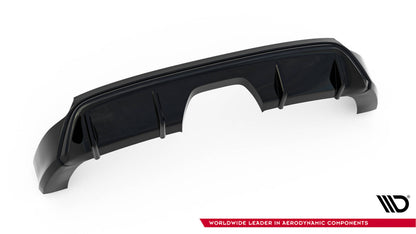 Heckansatz Diffusor passend für Ford Focus ST Mk3 FL (RS-Look) schwarz Hochglanz