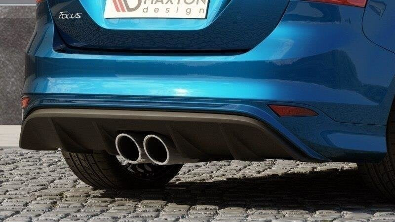 Heckansatz Diffusor passend für Ford Focus ST Mk3 (RS Look) ABS Kunststoff