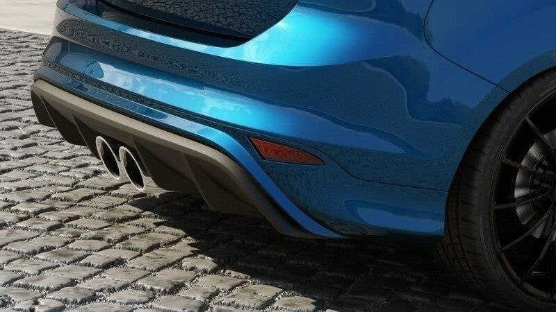 Heckansatz Diffusor passend für Ford Focus ST Mk3 (RS Look) ABS Kunststoff