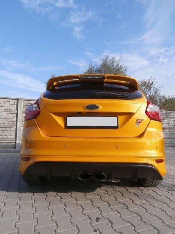 Heckansatz Diffusor passend für Ford Focus ST Mk3 (RS Look) ABS Kunststoff