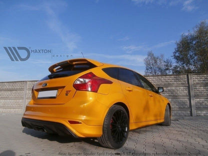 Heckansatz Diffusor passend für Ford Focus ST Mk3 (RS Look) ABS Kunststoff