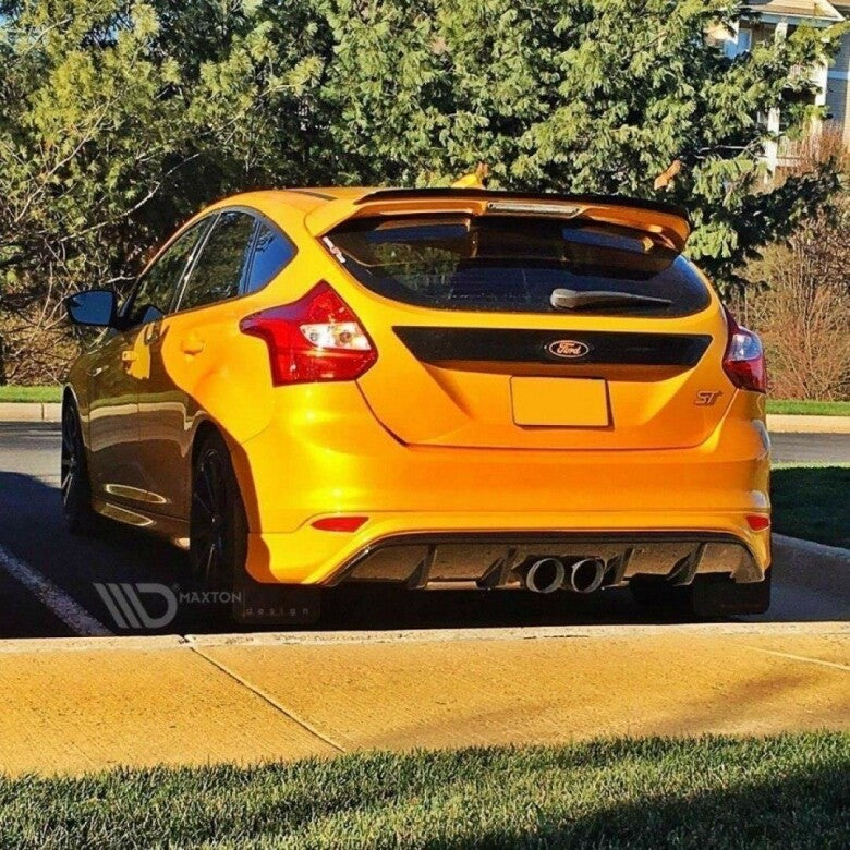Heckansatz Diffusor passend für Ford Focus ST Mk3 (RS Look) schwarz Hochglanz