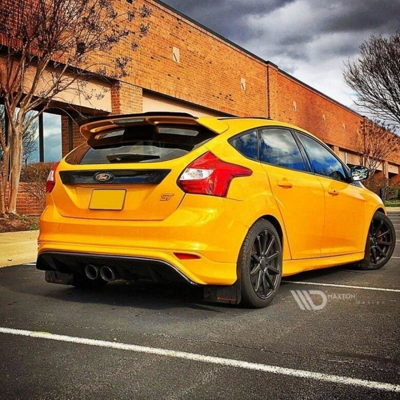 Heckansatz Diffusor passend für Ford Focus ST Mk3 (RS Look) schwarz Hochglanz