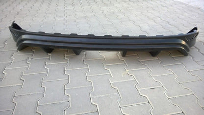 Heckansatz Diffusor passend für Ford Focus ST Mk3 (RS Look) schwarz Hochglanz