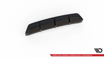 Heckansatz Diffusor passend für Ford Mondeo ST-Line Mk5 FL schwarz Hochglanz