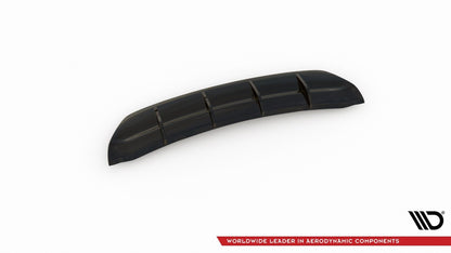 Heckansatz Diffusor passend für Ford Mondeo Vignale Mk5 FL Carbon Look