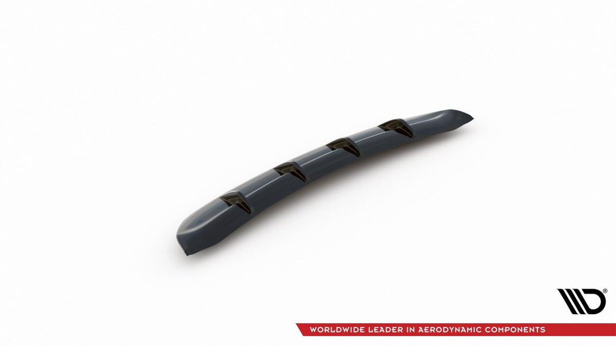 Heckansatz Diffusor passend für Ford Mondeo Vignale Mk5 FL schwarz Hochglanz