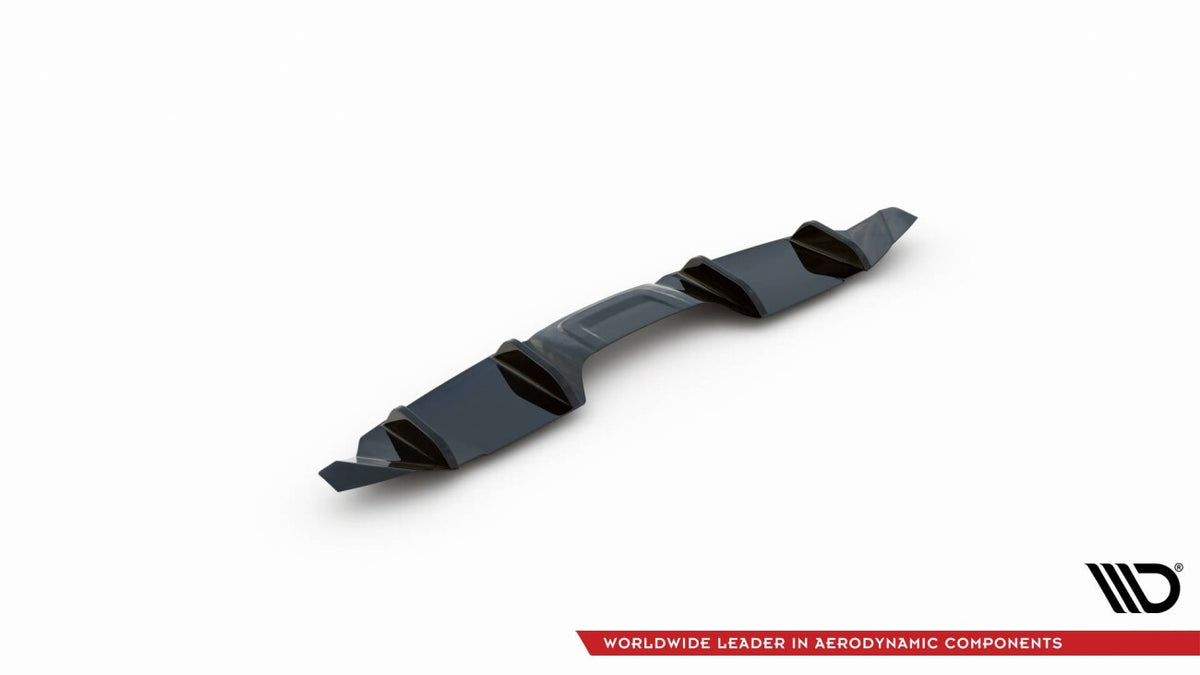 Heckansatz Diffusor passend für Ford Mustang Mk. 6 FL Carbon Look