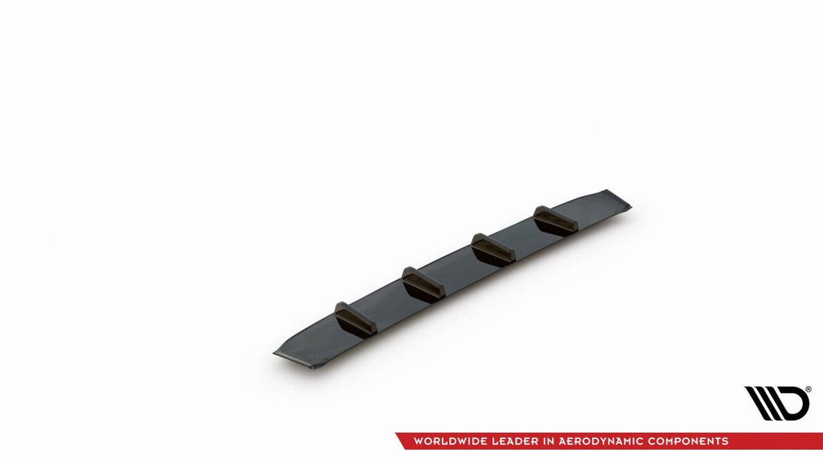 Heckansatz Diffusor passend für Mercedes-AMG CLA 35 Aero / 45 Aero C118 schwarz Hochglanz