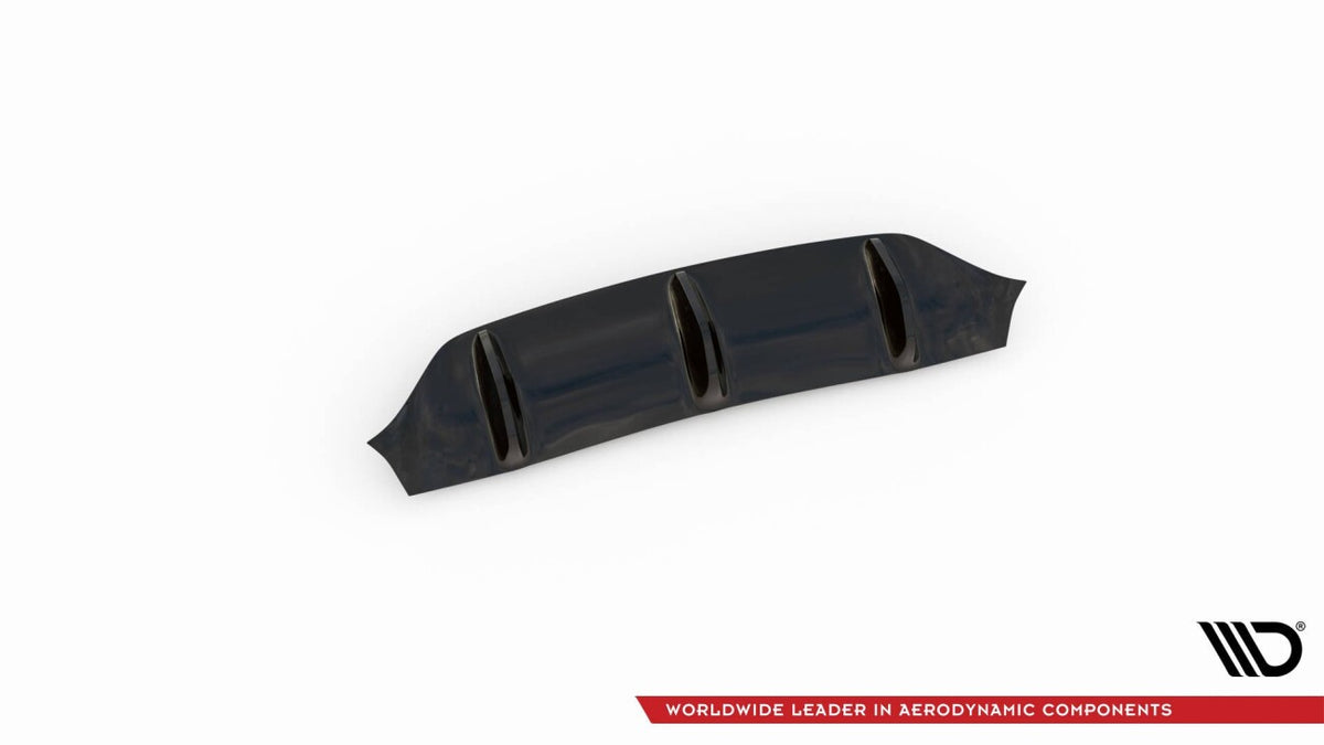 Heckansatz Diffusor passend für Mercedes-AMG E53 Coupe C238 / Cabriolet A238 schwarz Hochglanz
