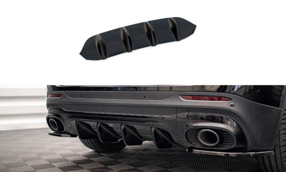 Heckansatz Diffusor passend für Mercedes-AMG GLB 35 / AMG-Line X247 schwarz Hochglanz